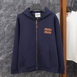 Unisex Miu Miu Size S Zip-up Cardigan/Hoodie L